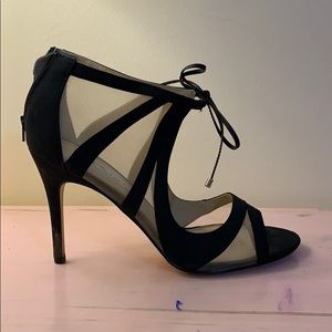 Nina shoes black with mesh